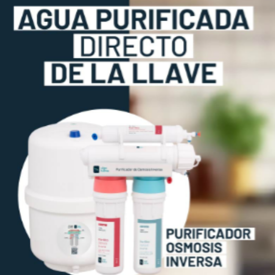 Purificador por Osmosis Inversa con INSTALACIÓN en RM