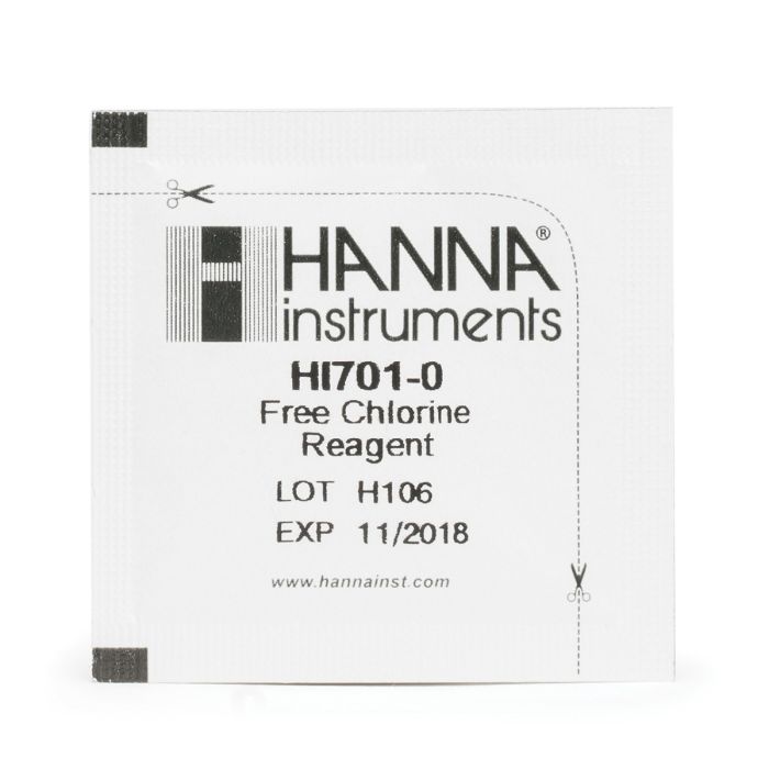 Reactivos de Cloro Libre Para Checker® (25 Pruebas) – HI701-25
